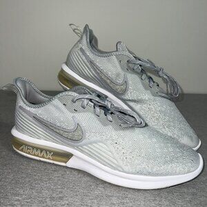 Nike Air Max Sequent 4 Men's Size 12 Running Shoes Gray A04485